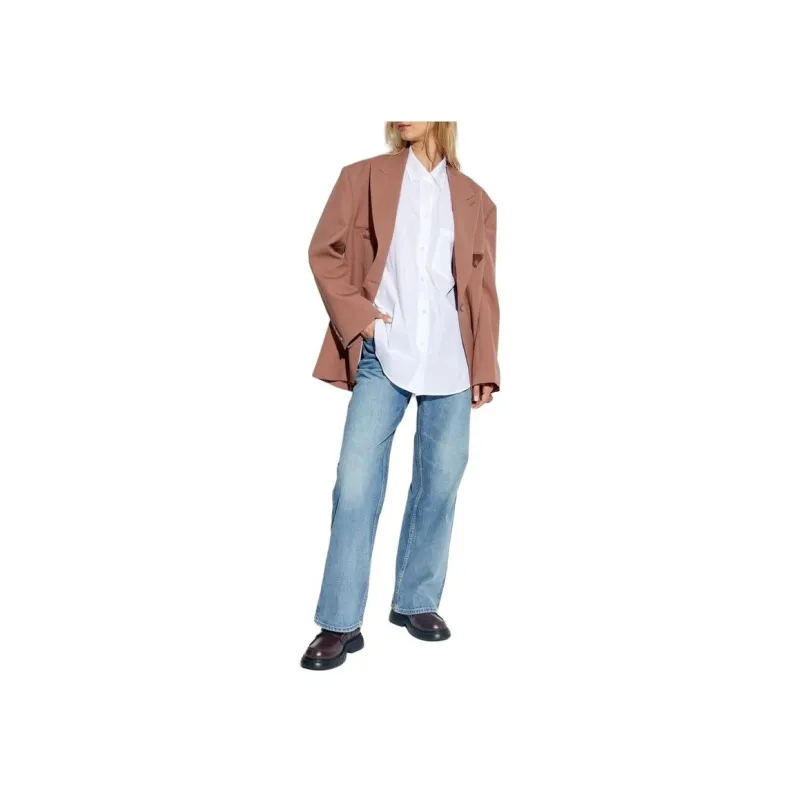 GANNI Izey Straight Leg Jeans-1