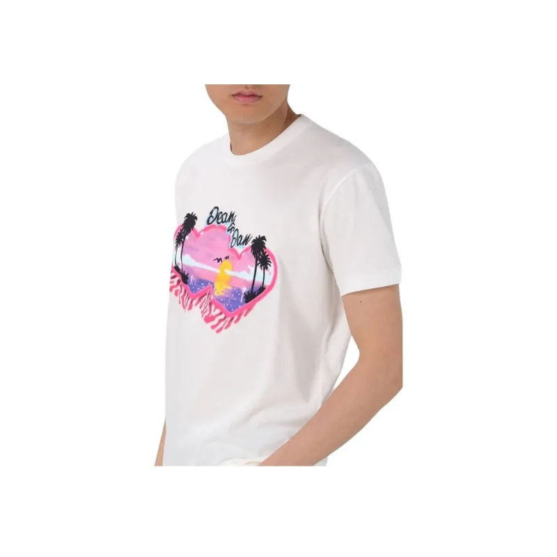 Dsquared2 Pattern Printed Crewneck T Shirt-2