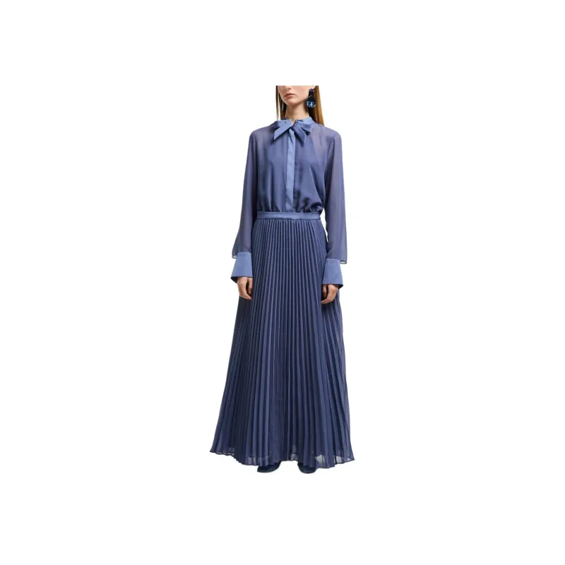 EMPORIO ARMANI Georgette Maxi Dress-1