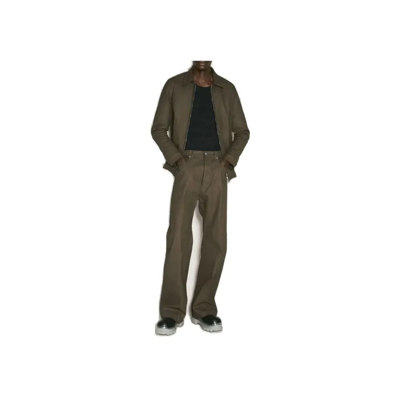 RICK OWENS Geth Low Rise Straight Leg Jeans-2
