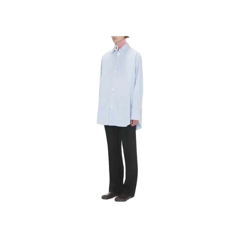 JW Anderson Logo Embroidered Oversized Shirt-3