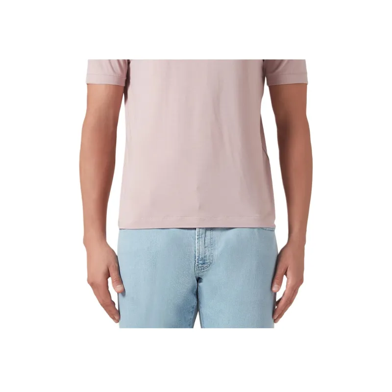 GIORGIO ARMANI Logo Embroidered Crewneck T Shirt-5
