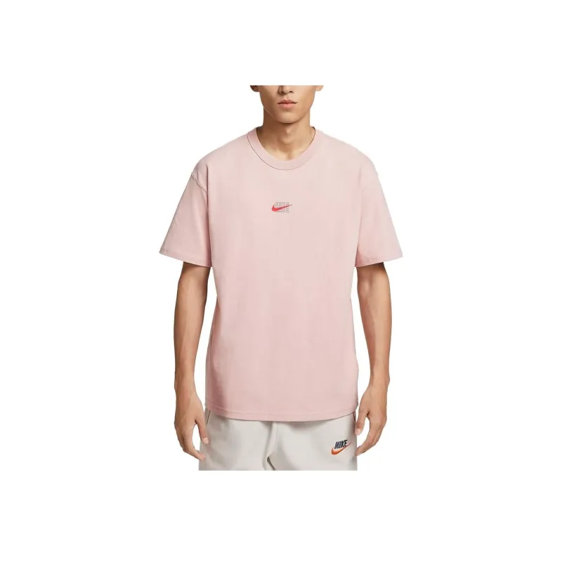 Nike Drop Shoulder Sleeve T-Shirt Men's Oxford Pink-2