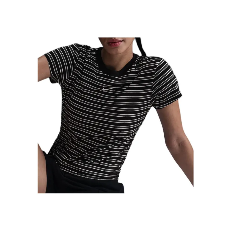 Nike Sportswear Chill Knit Women's Slim Striped T Shirt-3