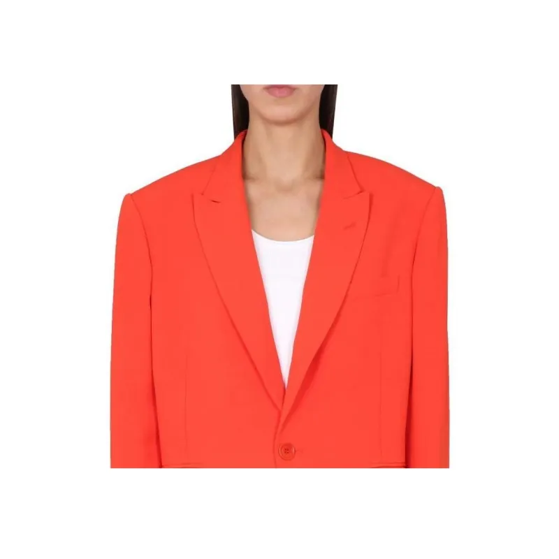 ASPESI Pocketed Single-Breasted Blazer-3