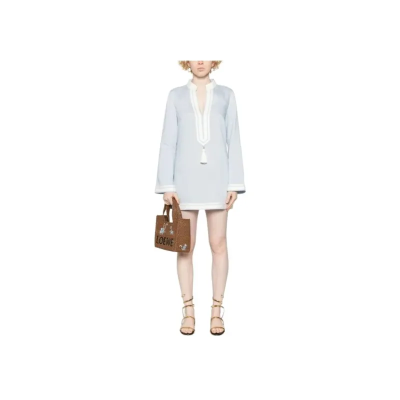 TORY BURCH V Neck Tassel Tunic-1