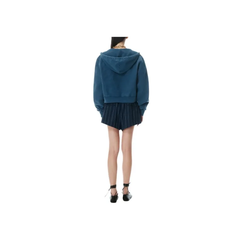 Alexander Wang Distressed Cotton Hoodie-2
