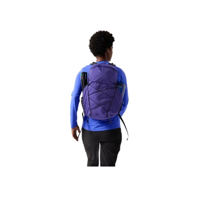 Arcteryx Aerios Nylon Backpack Unisex Purple-3