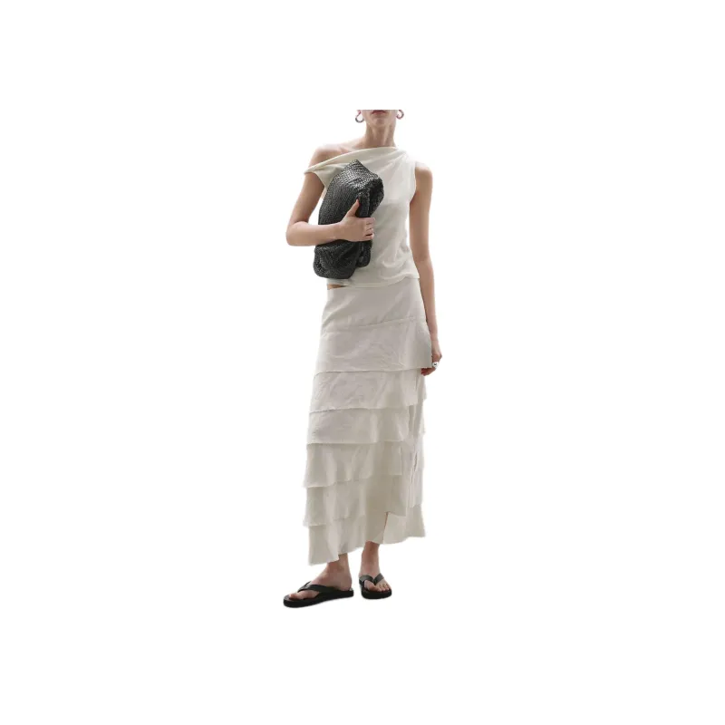 Massimo Dutti T Shirt Women's White-2