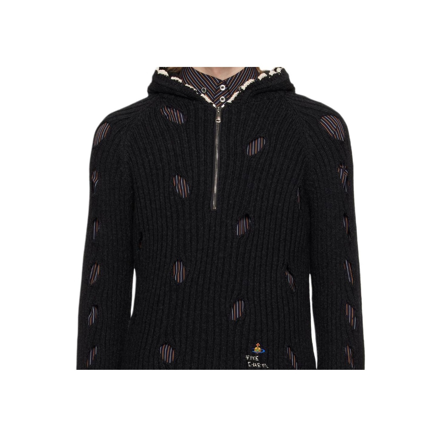 poloVivienne Westwood MAN カシミヤ 46 Vivienne Westwood Knitwear Men's Black - POIZON