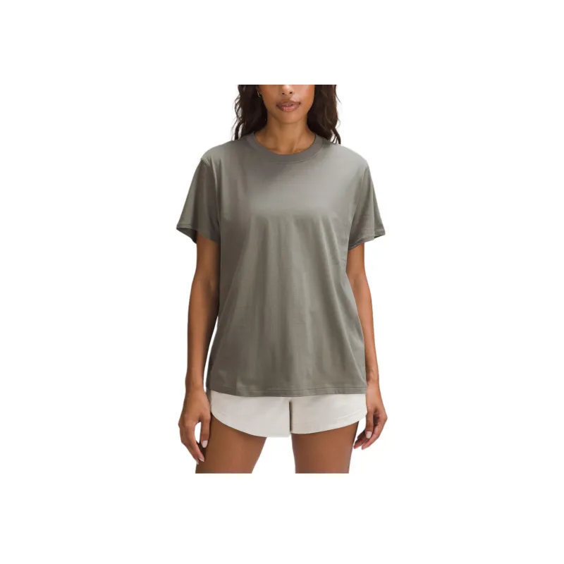 Lululemon All Yours T Shirt Women's Green Gray-0