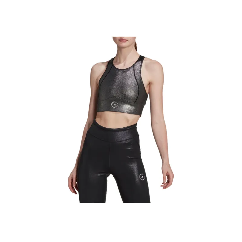 Adidas Sleeveless Sports Shirts Women's Black-2
