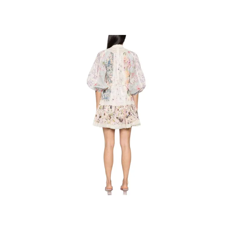 Zimmermann Halliday Floral print Minidress-1