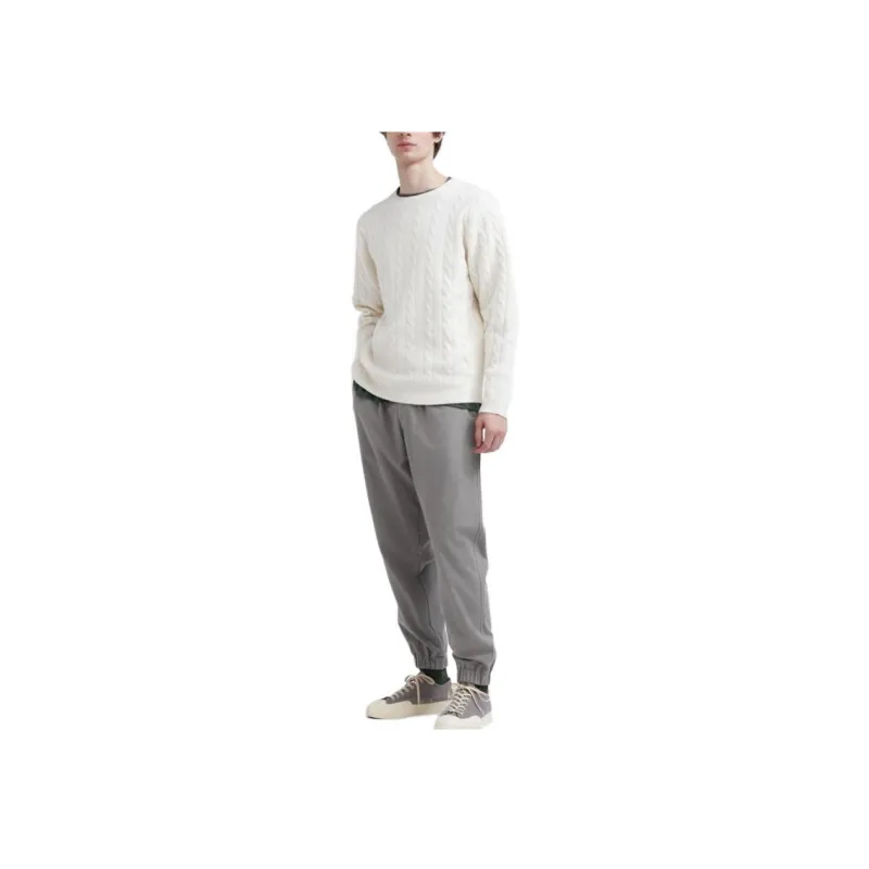 UNIQLO Casual Pants Men's Smoke Gray-2
