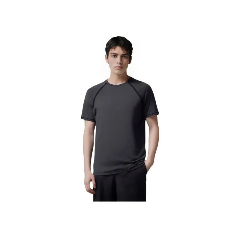 SALOMON CIFER SS TEE U T Shirt Unisex Pitch Black-5