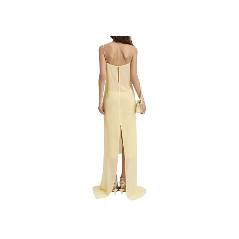 Jacquemus La Robe Brezza Slip Dress-2
