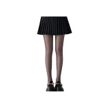 Solid Color-Black Stockings