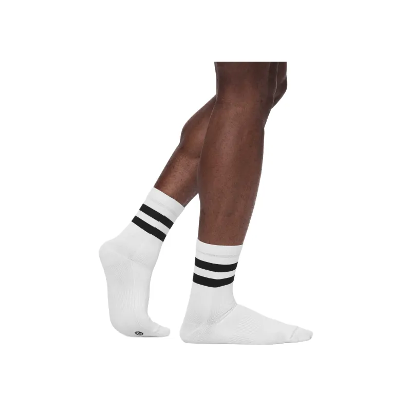 Lululemon Surge No Silver Mid-Calf Socks Men's 1 Pack White-3