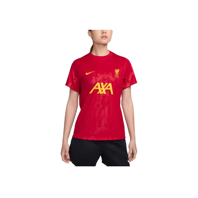 Nike Liverpool Fc Academy Pro Women's Nike Dri FIT Soccer Pre Match Short Sleeve Top-0