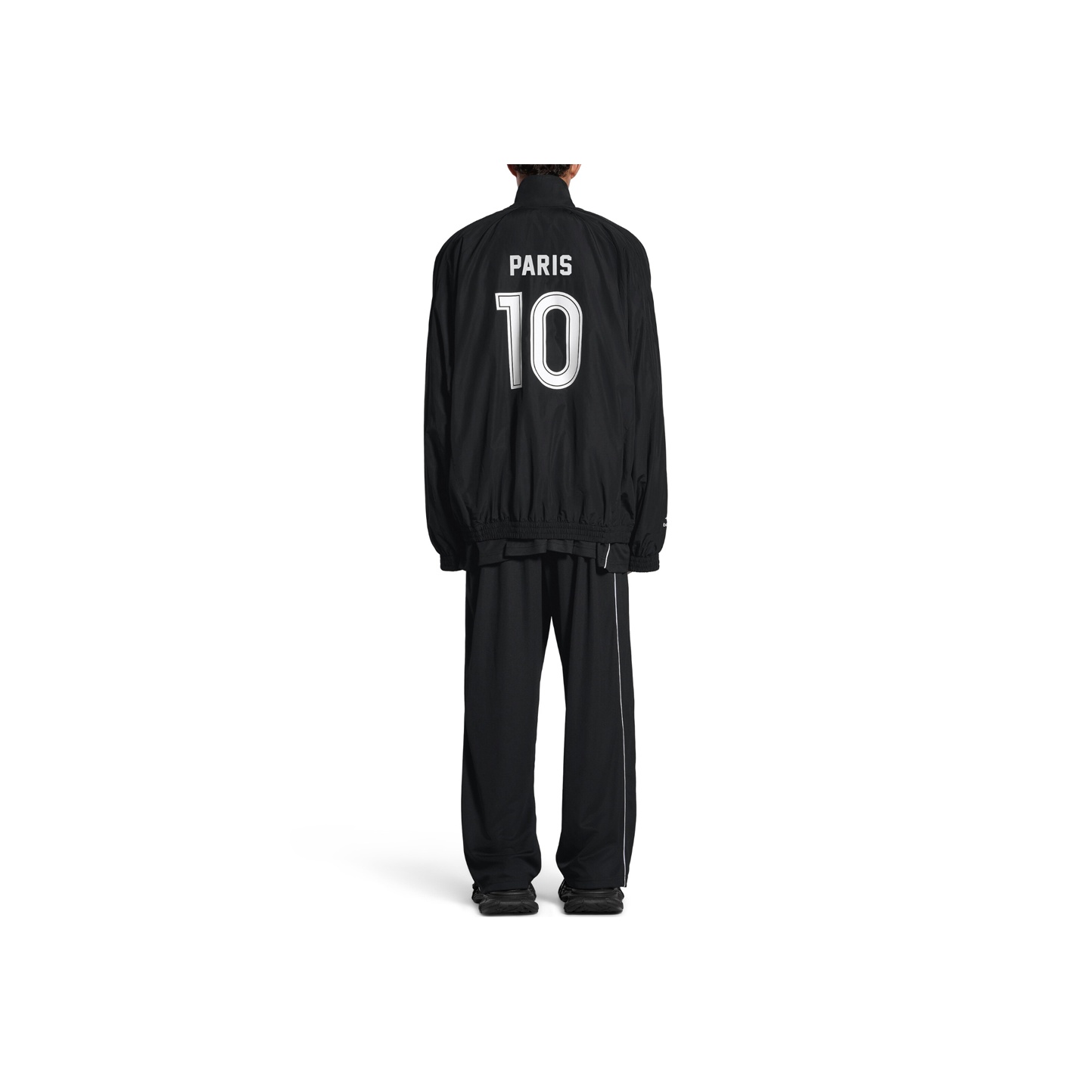 Balenciaga Soccer Jackets Men Black - POIZON