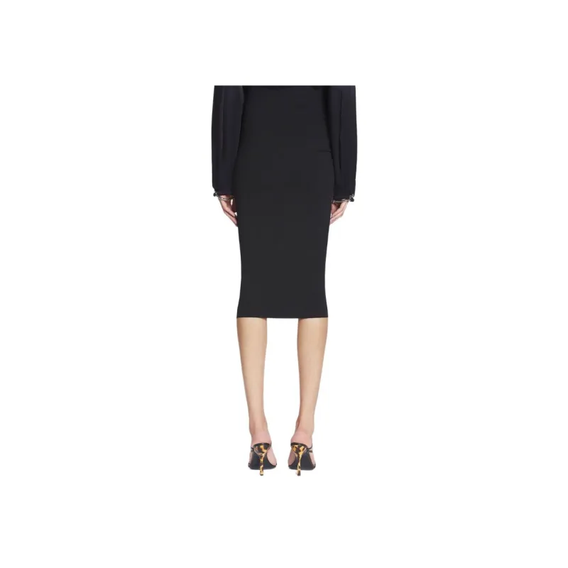 Lanvin Crepe Pencil Skirt-3