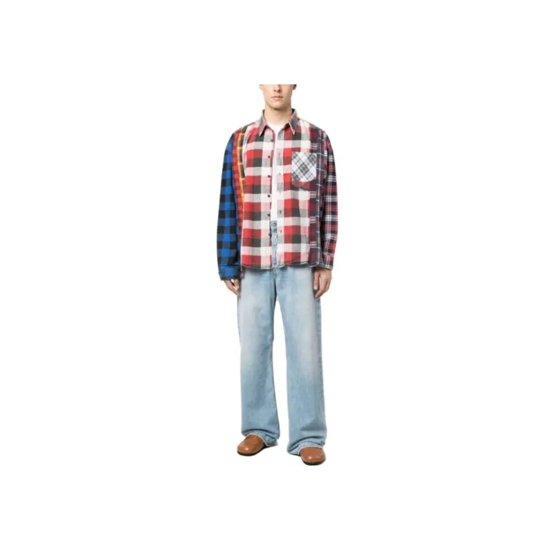 Needles Flannel Shirt 7 Cuts Shirt-1