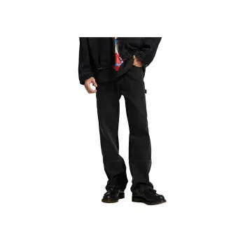 SONGS ALONG Jeans Unisex Black