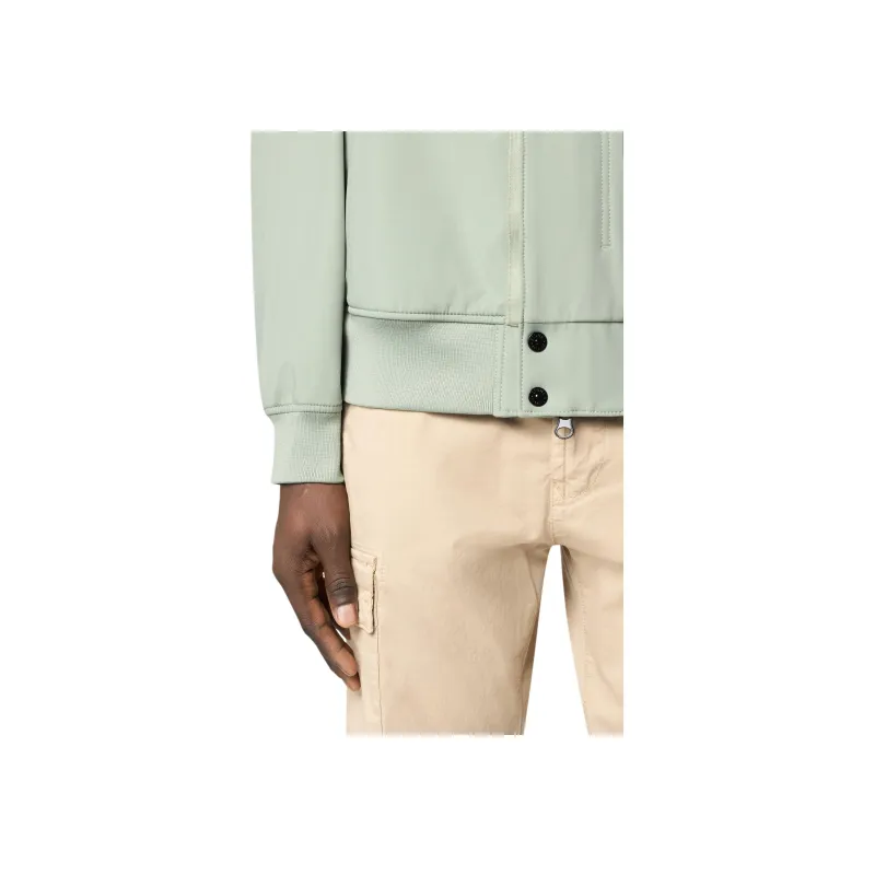 STONE ISLAND Logo Patch Hooded Jacket-3
