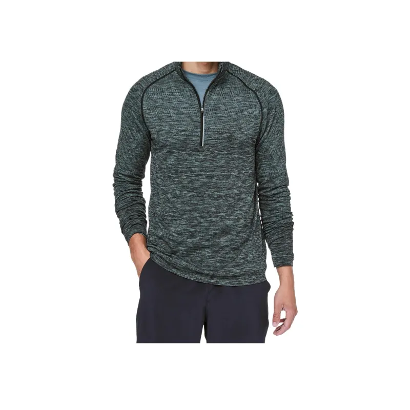 Lululemon Metal Vent Tech T-Shirt Men's Black Green-0