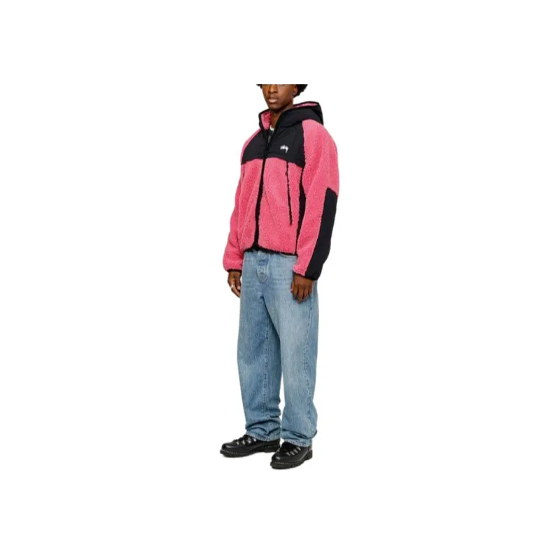 Stüssy Shearling Panelled Jacket-28