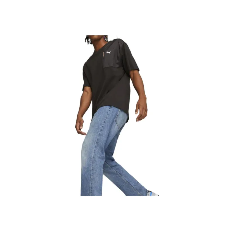 PUMA OPEN ROAD T Shirts Men Black-4