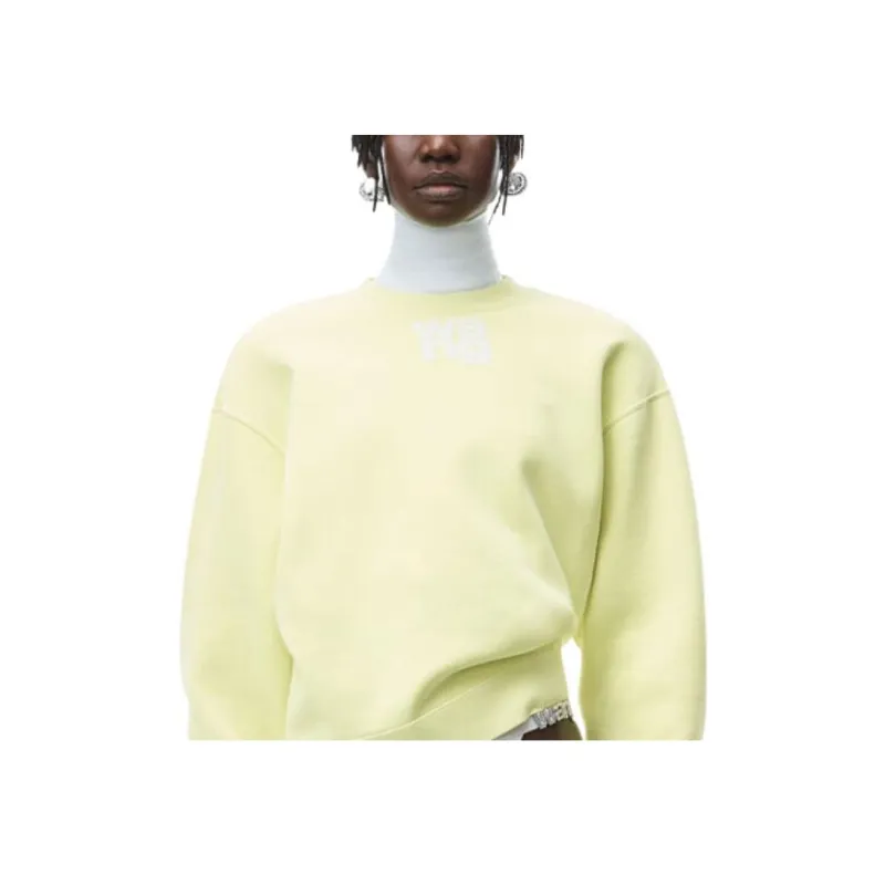 Alexander Wang Sweatshirts Women's Light Yellow-1