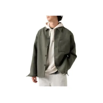 UNIQLO Jackets Coats Unisex Dark Olive