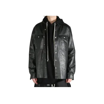 RICK OWENS Leather Outershirt