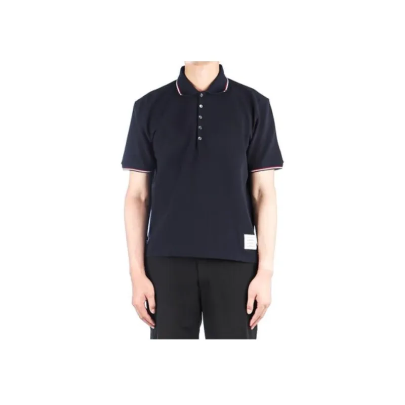 THOM BROWNE 4 Bar Polo Shirt-4