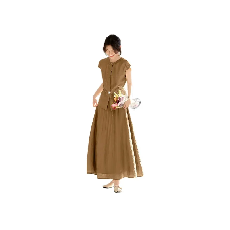 XWI Skirt Set Women's Ginger Yellow-1