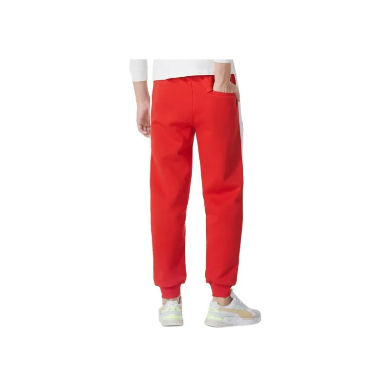PUMA Knitted Sports Pants Unisex Red-4