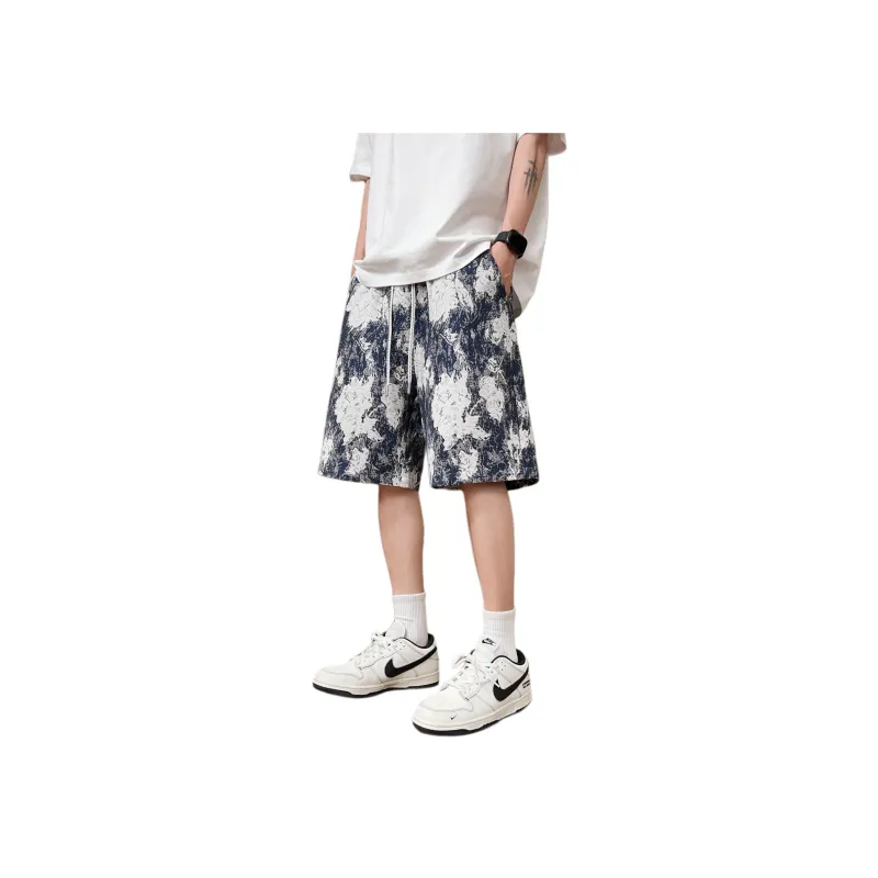 WOKXSS Casual Shorts Unisex Blue-0