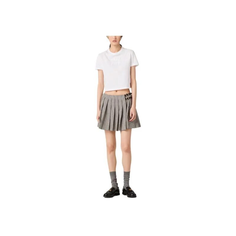 MIU MIU T Shirts Women's White-1