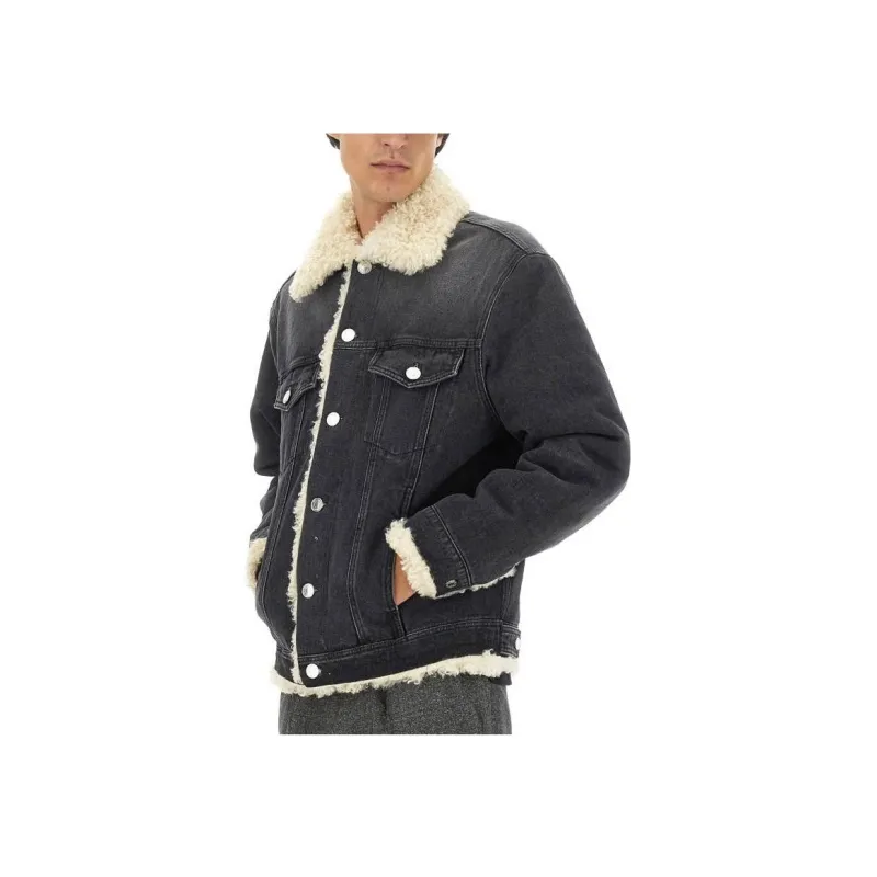 Ami Trucker Lined Jacket-2