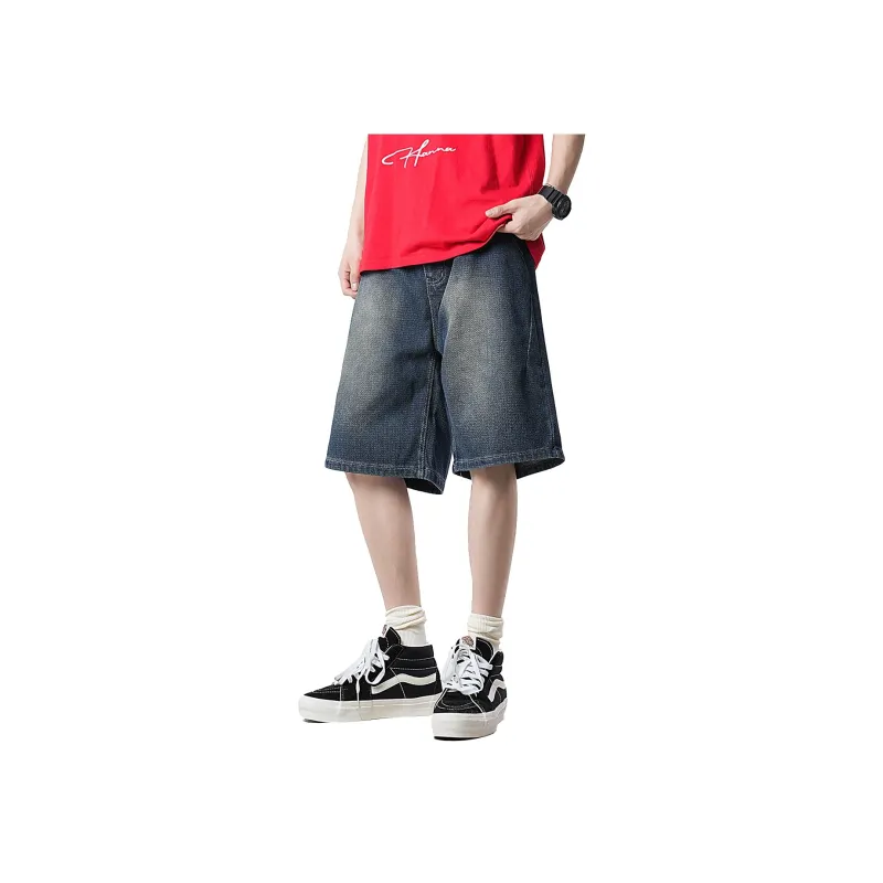 ALang Studio Denim Shorts Unisex-0