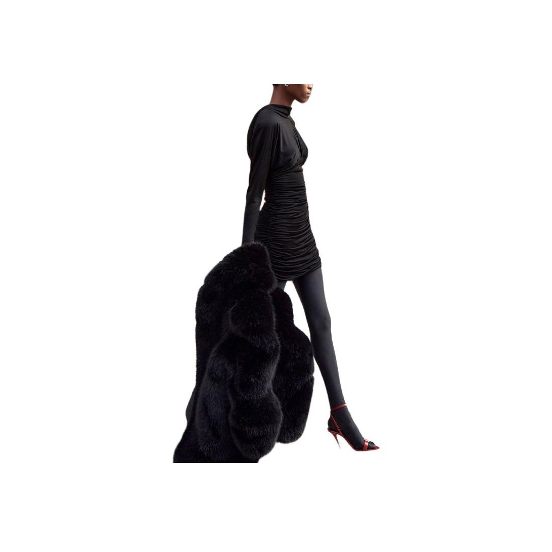 【送料&関税込】Saint Laurent Cowl Back Mini Dress Saint Laurent Cowl Back Mini Dress | italist