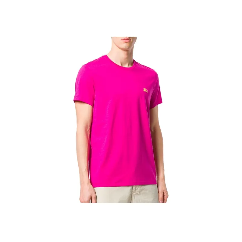 Burberry T Shirt Men's Rose Red-1