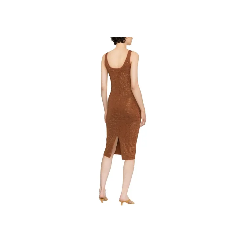Sandro Fantasia Rhinestone-embellished Midi Dress-2