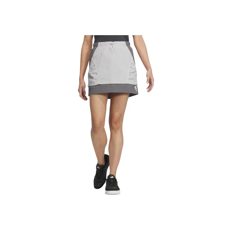 Adidas FUTURE STYLE Casual Short Skirts Women's Gray-1