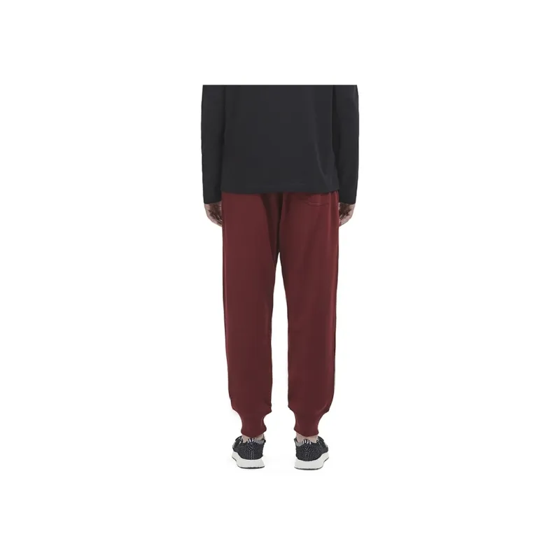 Y 3 Knitted Sweatpants Unisex Red-4