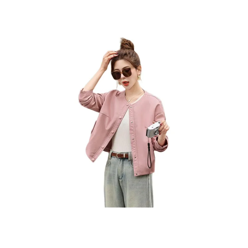 Fele.d Leather Jackets Women's-4