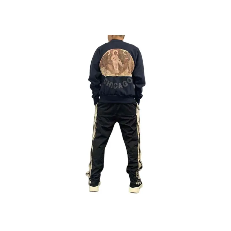 Kanye West Jesus Is King Chicago Painting Crewneck-2