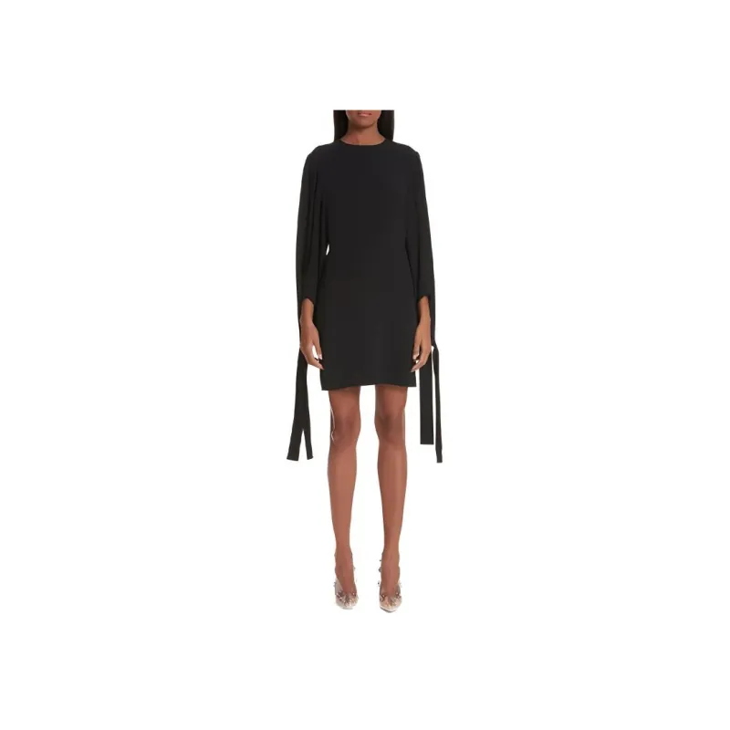 Stella McCartney Long-Sleeved Dresses Women's Black-1