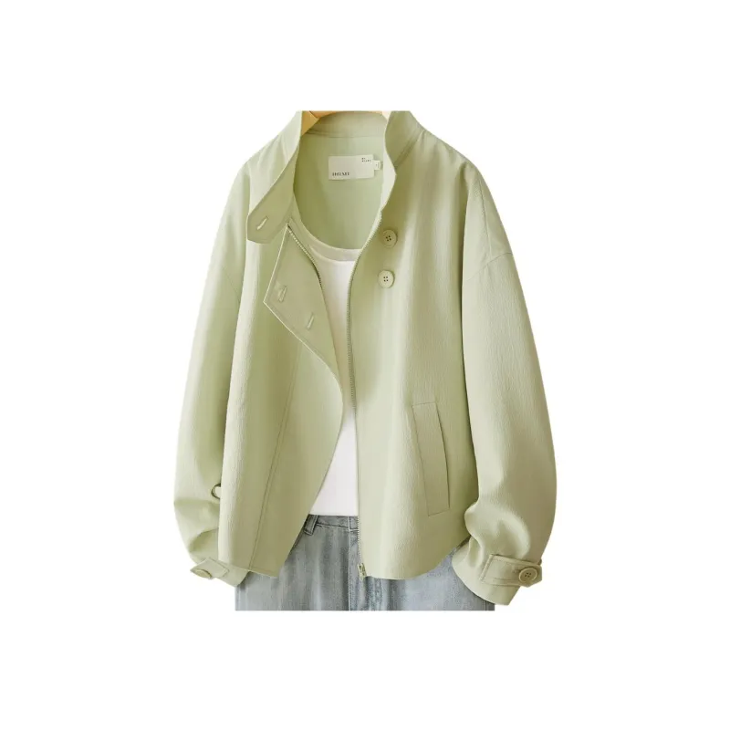 IHIMI Jackets & Coats Women's Oriole Grass Green-1